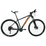 Bicicleta R29 MTB aluminio 27v Fire Bird Ontrail 18"/M Color Negro, gris y naranja