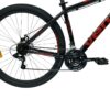 Bicicleta R29 MTB aluminio 21v Venzo Eolo Eco 18/M Negro y rojo - Imagen 4