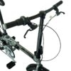 Bicicleta R20 Plegable aluminio 6v Raleigh Curve Folding Gris y negro - Imagen 4