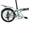 Bicicleta R20 Plegable aluminio 6v Raleigh Curve Folding Gris y negro - Imagen 2