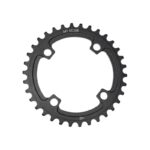 Engranaje monoplato alum. 34dts. DCP 96BCD simetrico p/Shimano / Sram negro