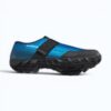 Zapatilla MTB Shimano SH-MX100 46/29.2cm azul tira cruzada - Imagen 4
