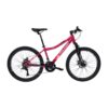 BICICLETA RALEIGH SCOUT GIRL R24 21V ROSA NEGRO