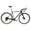 Bicicleta R28 Gravel aluminio 8v Venzo 49x56/M Negro y teal