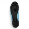 Zapatilla MTB Volta Velcro 45/29.5cm Celeste y negro 3 abrojos - incl. tapones y herramienta - Imagen 3