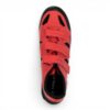 Zapatilla MTB Volta Velcro 45/29.5cm 3 abrojos-incl. tapones y herramienta Rojo y negro - Imagen 4