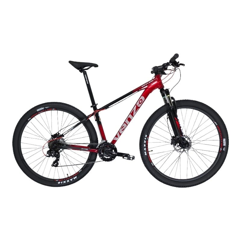 WhatsApp Image 2026-07-25 at 11.38.45 Bicicleta R29 MTB alum. 21v Venzo Skyline 16/S GG.Shimano H. Negro y Rojo - Imagen 1