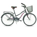 Bicicleta R24 Paseo dama full Springirl Negro y rosa