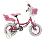 Bicicleta R12 nena Topmega Princess F.V-Brake Blanco y rosa