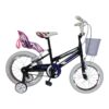 Bicicleta R16 Paseo acero Fire Bird Sweety F.V-Brake Negro y blanco