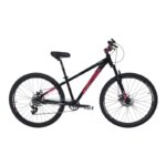 Bicicleta R26 Stunt alum. Topmega Whiper 7v Negro y fucsia