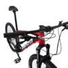 Bicicleta R29 MTB alum. 12v Venzo Vulcan EX 18/M GG.Deore/Senicx H.Suntour XCM32 D.Hid.Shim Negro y rojo - Imagen 4