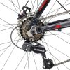 Bicicleta R29 MTB alum. 21v Zoom Lander 19/L GG.Shimano H.Zoom D.Mec. Negro y rojo - Imagen 2