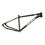 Cuadro R29 MTB alum. Sars Big Shark 17/M Boost Incl. eje 12, dirección, caño portasilla, fusible y collar negro naranja