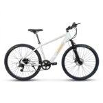 Bicicleta R29 Eléctrica alum. 7v Fire Bird E-Bike EM-100 350W Hid. Blanco y naranja