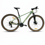 Bicicleta R29 MTB alum. 24v Venzo Thorn 16/S Verde militar y beige