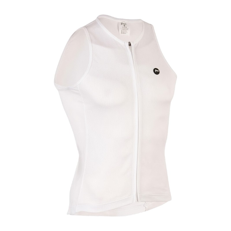 jersey sin mangas Indumentaria Pave - Remera jersey sin mangas Lady talle M blanco - Imagen 1