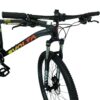 Bicicleta R29 MTB alum. 18v Volta Razz G3 17/M Color Negro, rojo - Imagen 3