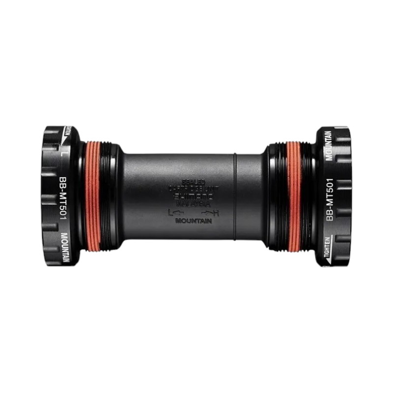 transparent (3) Caja central Shimano hollowtech II BB-MT501 34.8 izq/der 68/ - Imagen 1