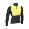 Indumentaria Pave - Campera abrigo Aeroguard con 3 bolsillos Talle XS Negro y Amarillo