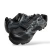 Zapatilla MTB Venzo F30M-001 42/26cm Negro camuflado 1 Boa y 1 abrojo - Imagen 3