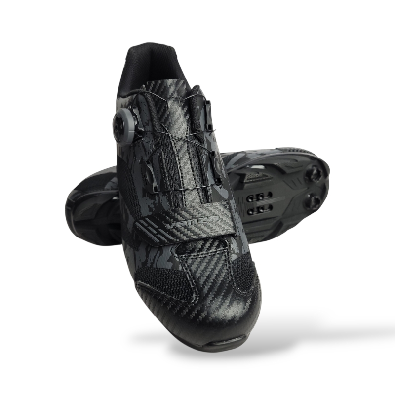 zapas 1 Zapatilla Ruta Venzo F30M-014 43/27cm Negro 1 Boa y 1 abrojo - Imagen 1